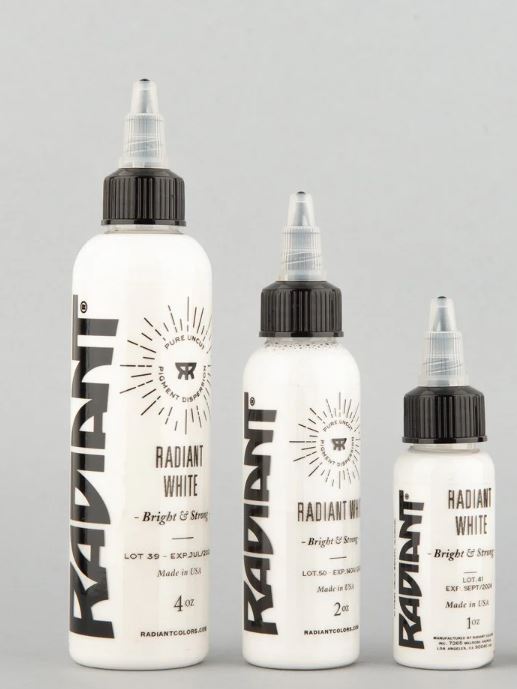 Radiant Color Radiant White Tattoo Ink (Various Sizes)