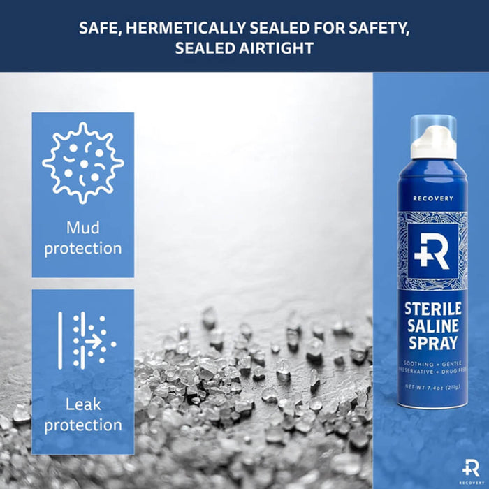 Recovery Sterile Saline Wash Spray 211g (7.4oz)