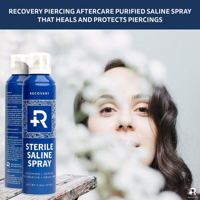 Recovery Sterile Saline Wash Spray 211g (7.4oz)