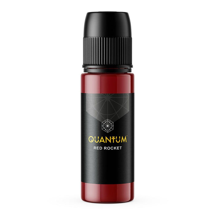 Quantum Red Rocket tattoo ink bottle by Quantum Tattoo Inks