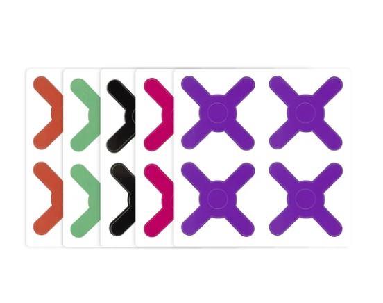 Ink Guard Waterproof Machine Barrier Stickers - Pack of 50 Pieces (Various Designs)