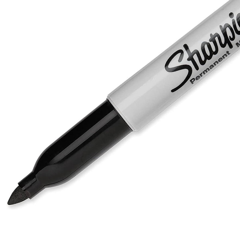 Sharpie Black Permanent Marker (Various Size Packs)