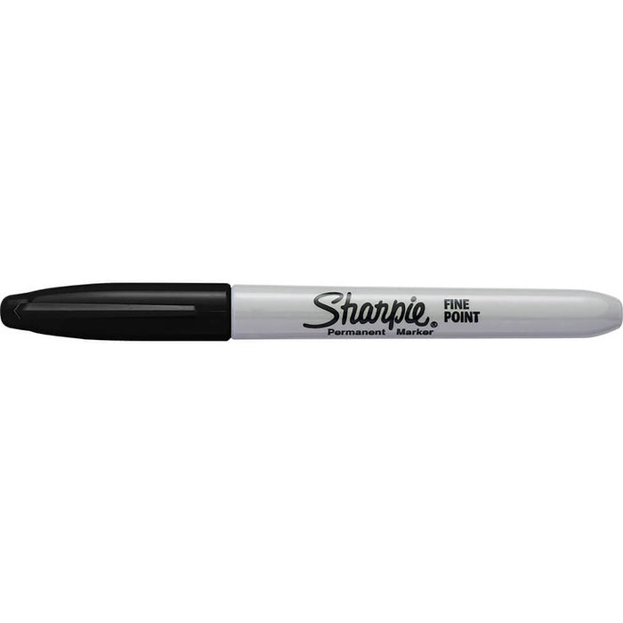 Sharpie Black Permanent Marker (Single or Pack of 12)