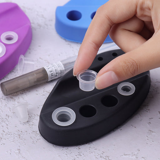 Silicone Tattoo Machine Pen & Ink Cup Stand (Various colors)
