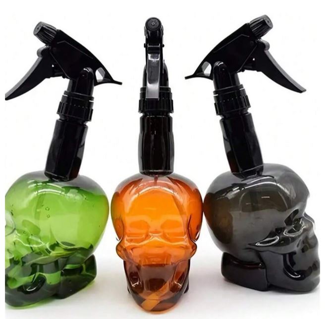 Skull Spray Bottle 500ml (Various Colours)