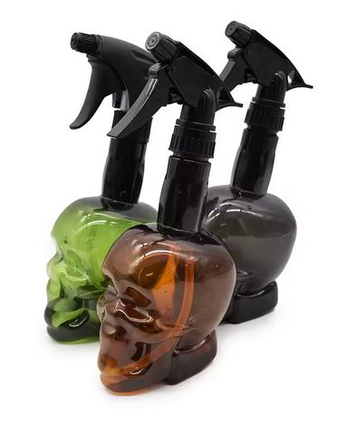 Skull Spray Bottle 500ml (Various Colours)