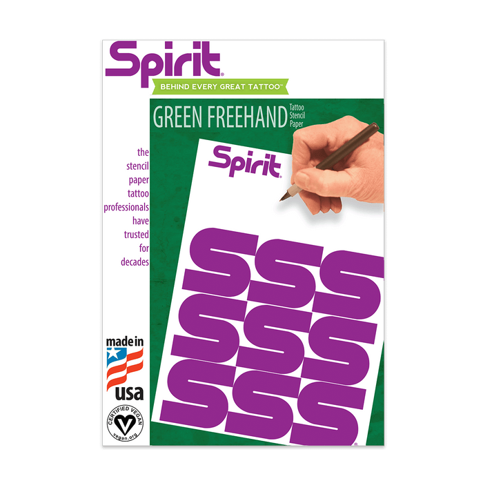 Spirit Green Freehand Transfer Paper 8.5 x 11" (100 Sheets)