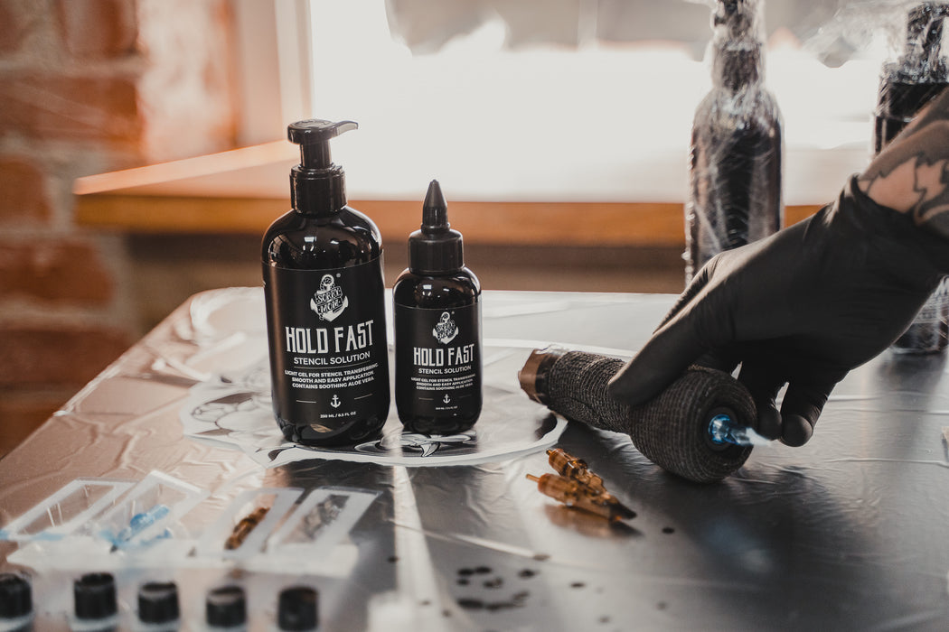 Sorry Mom Hold Fast Stencil Solution (Various Sizes)