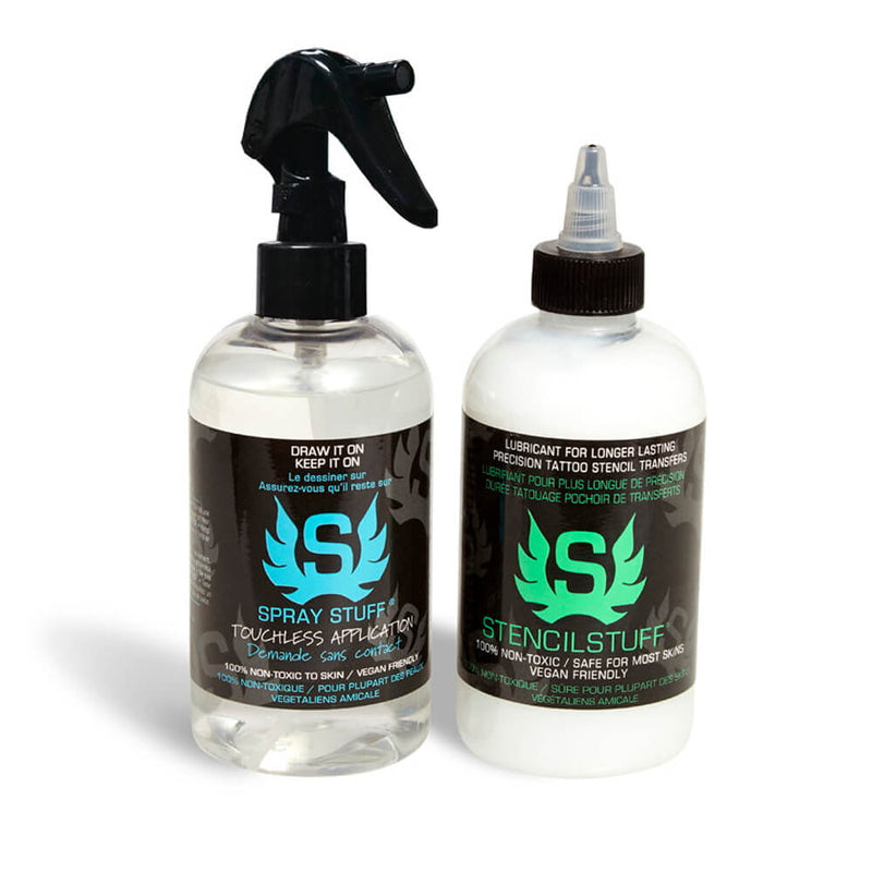 Stencil Stuff & Spray Stuff Combo Pack 250ml (8oz)