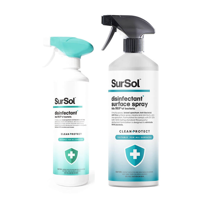 SurSol Antibacterial Disinfectant Surface Spray (500ml or 1000ml)