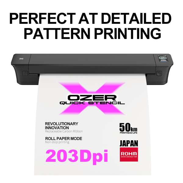 OZER Wireless X Thermal Stencil Printer