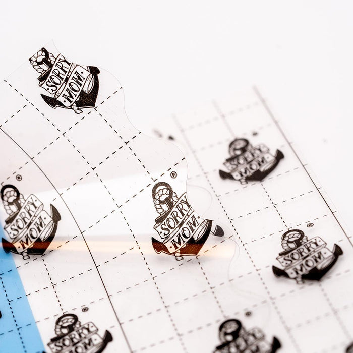 Sorry Mom Tattoo Film (Various Sizes)