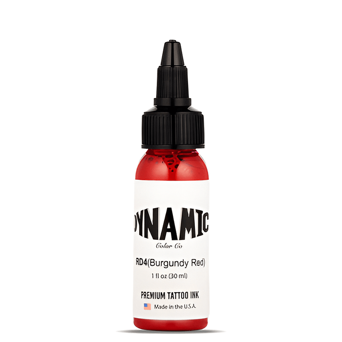 Dynamic Color Burgundy Red Tattoo Ink – 30ml Bottle