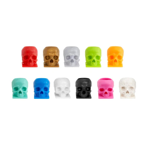 Saferly Skull Ink Caps (Bag Of 200) - Clearance