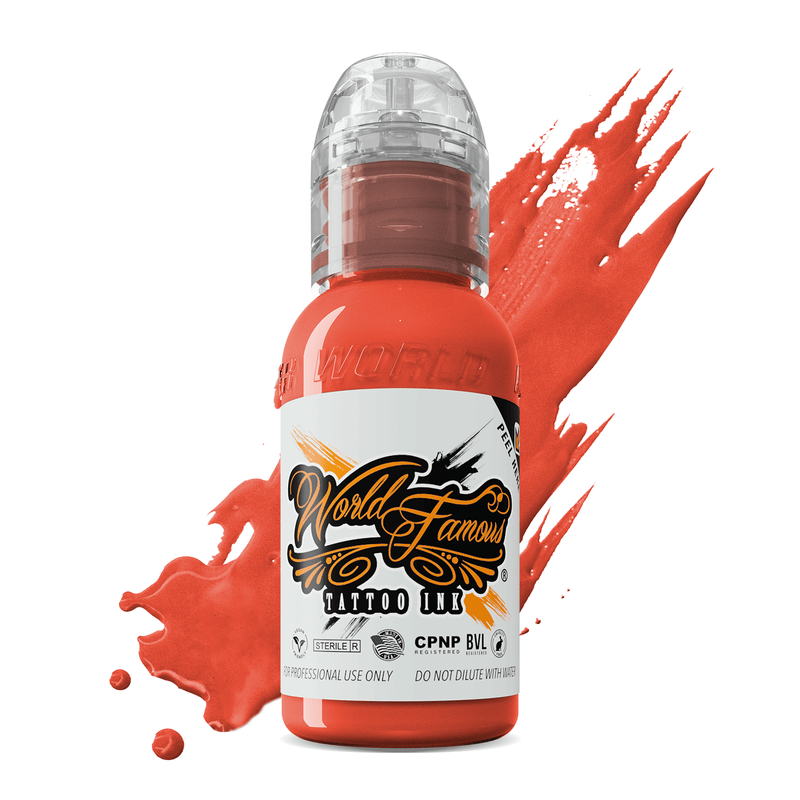 World Famous Bora Bora Peach Tattoo Ink 30ml (1oz)