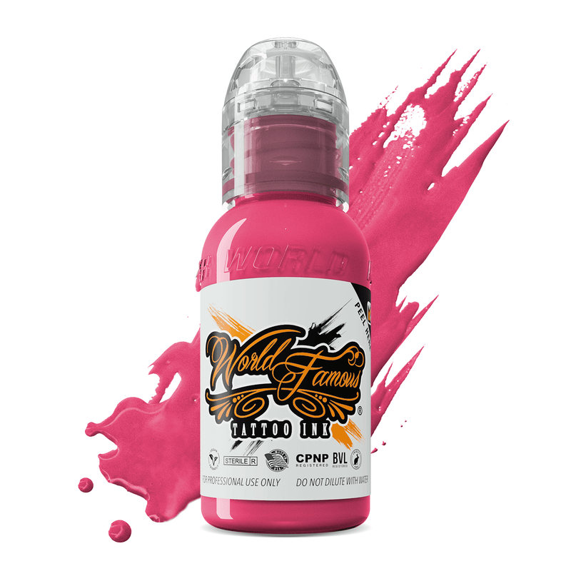 World Famous Bali Pink Tattoo Ink 30ml (1oz)