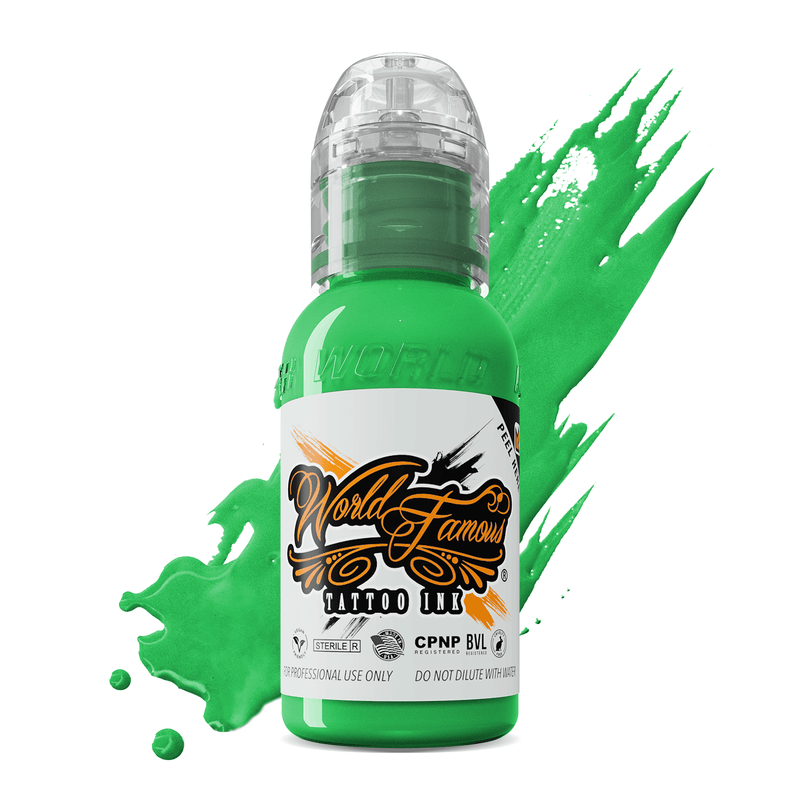 World Famous Mint Green Tattoo Ink 30ml (1oz)