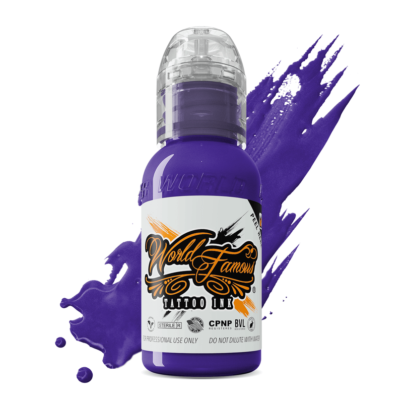 World Famous Ink Purple Heart Tattoo Ink 30ml (1oz)