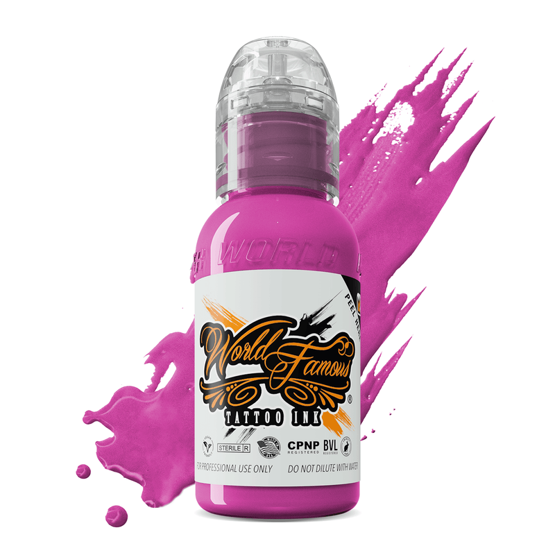 World Famous Paris Pink Tattoo Ink 30ml (1oz)