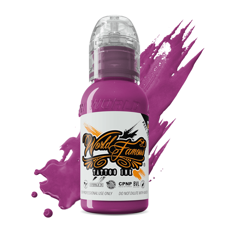 World Famous Ink Rolls Royce Purple Tattoo Ink 30ml (1oz)