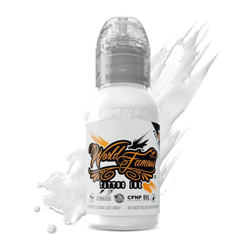 World Famous Master Mike China White Tattoo Ink 30ml (1oz)