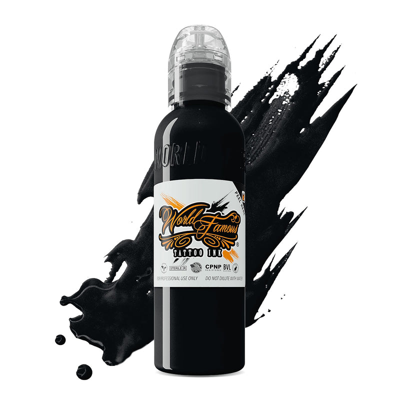 World Famous Triple Blackout Tattoo Ink 60ml (2oz)