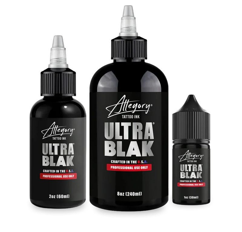 Allegory Ultra Blak Tattoo Ink (30ml / 60ml / 120ml)