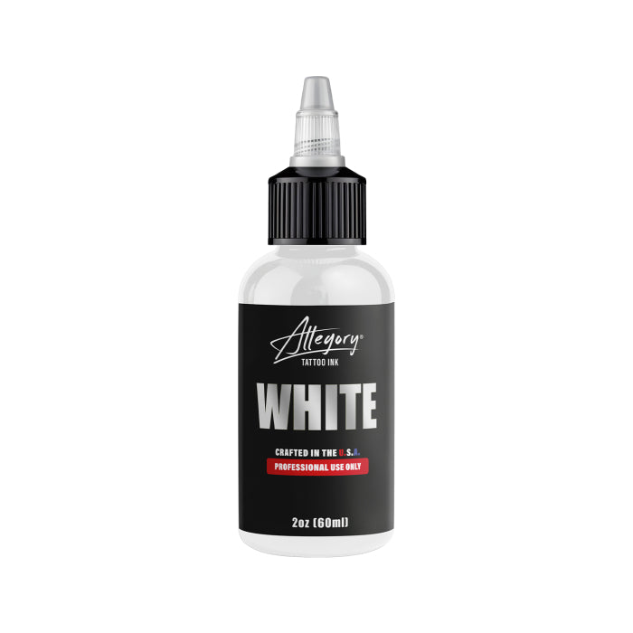 Allegory Premium White Tattoo Ink (Various Sizes)