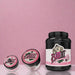 Biotat Glide Blush tattoo glide jars in multiple sizes displayed on a matte studio surface with blush-toned background