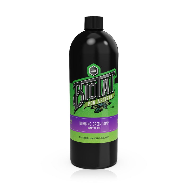 Biotat Ready to Use Numbing Green Soap 500ml - Natural & Zen