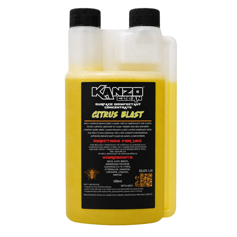 Butterluxe / Kanzo  Disinfectant Concentrate 500ml (Various Scents)