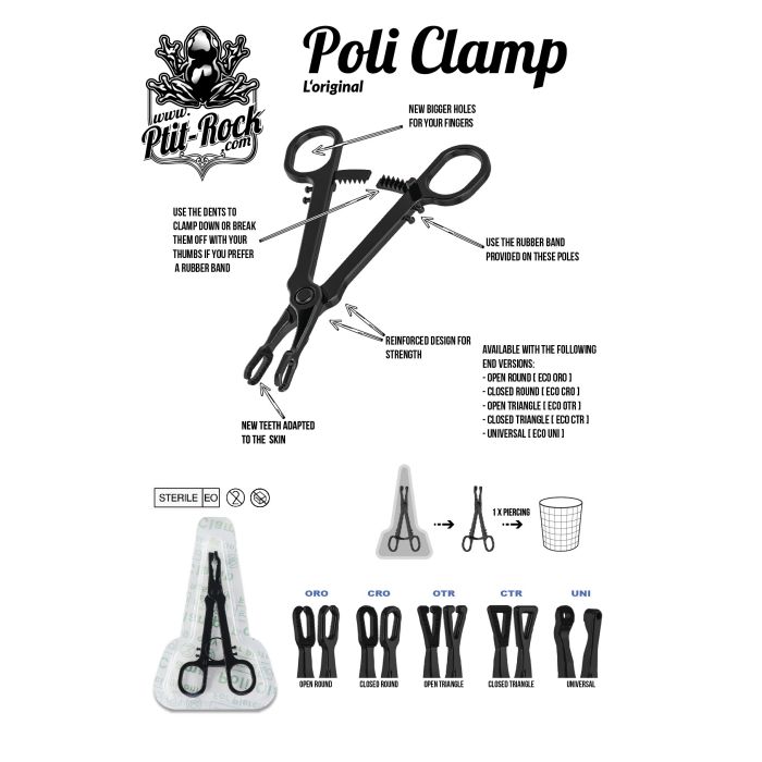 Disposable Poli Clamps