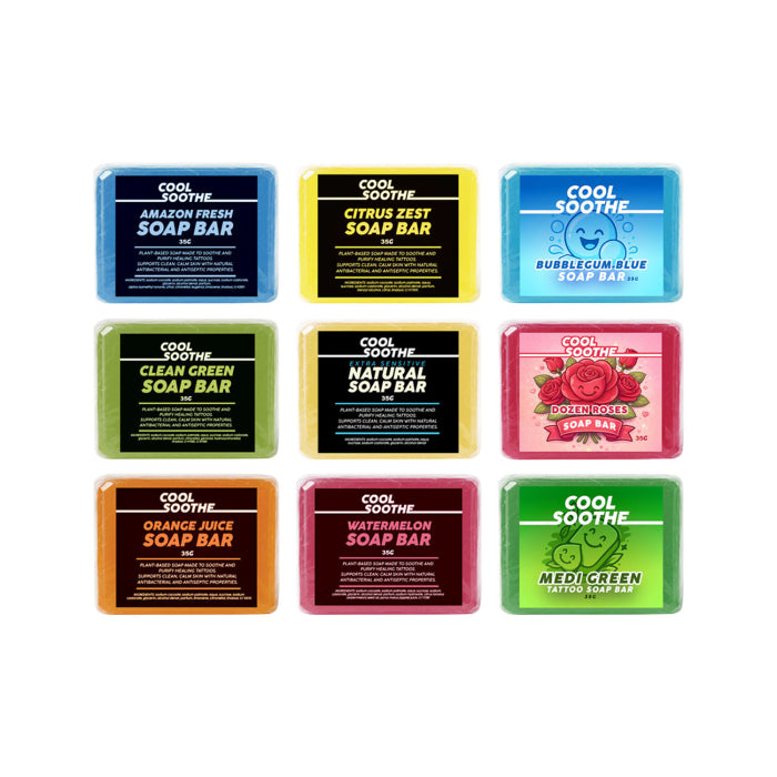 Cool Soothe Soap Bars 35g (Various Scents)