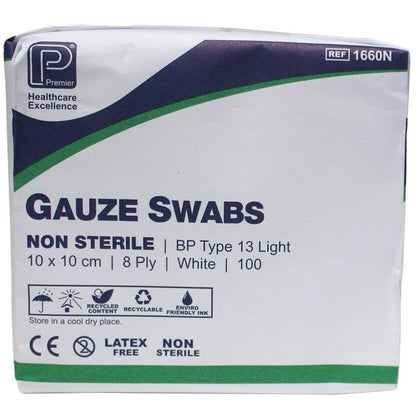 Gauze Swabs (Various Sizes)