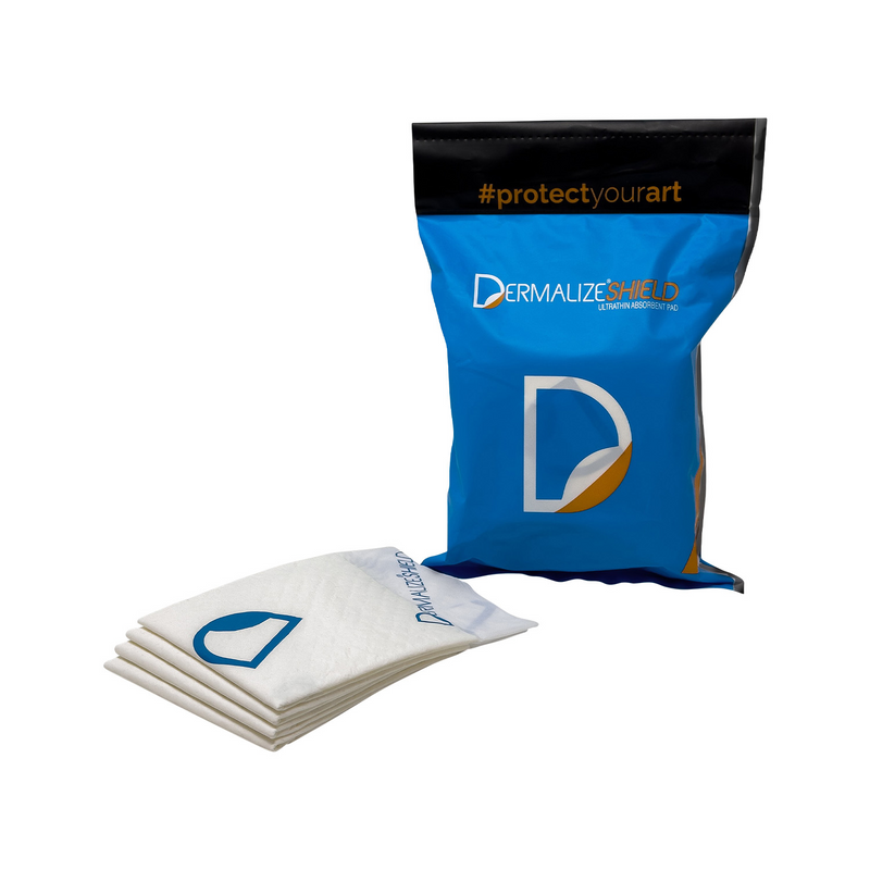 Dermalize Shield Absorbent Pad - pack of 10 (Various Size)