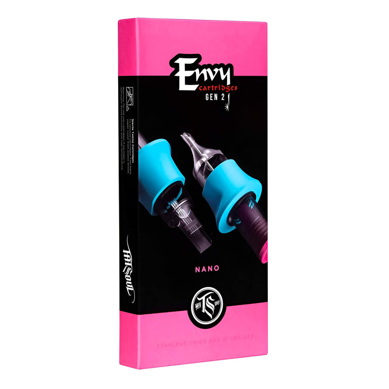 TATSoul Envy Gen 2 Nano PMU U Shape Single Stack Mag Cartridges (Box of 10)  - Clearance