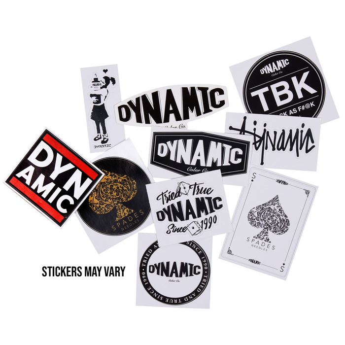 Dynamic Dynamic Station Bottle Stickers