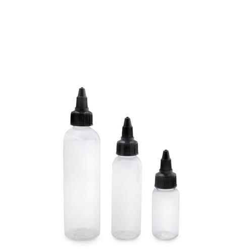 Empty Plastic Tattoo Ink Bottle (Various Sizes)