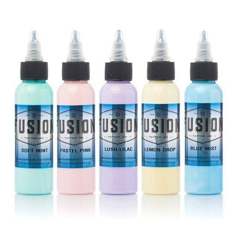 Fusion Ink Pastel Colour Set - 5x30ml