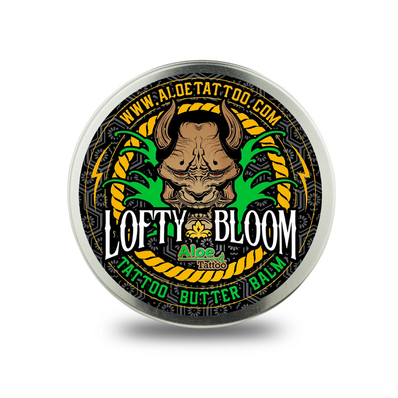 Aloe Tattoo Lofty Bloom Butter Balm – 150ml Tattoo Aftercare