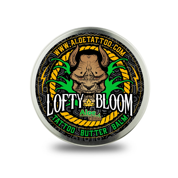 Aloe Tattoo Lofty Bloom Butter Balm – 150ml Tattoo Aftercare