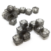 Modular ink cups – black and white, 13mm size, 100pcs pack
