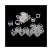 Modular ink cups – black and white, 13mm size, 100pcs pack