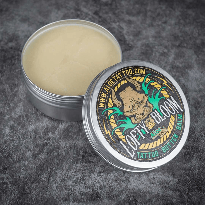 Aloe Tattoo Lofty Bloom Butter Balm – 150ml Tattoo Aftercare