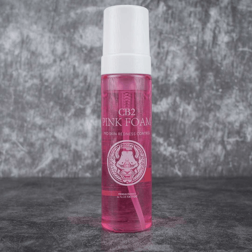 AloeTattoo CB2 Pink Foam – Redness Control 220ml