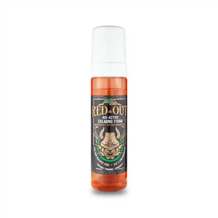 AloeTattoo Red Out Calming Foam – 220ml Tattoo Aftercare