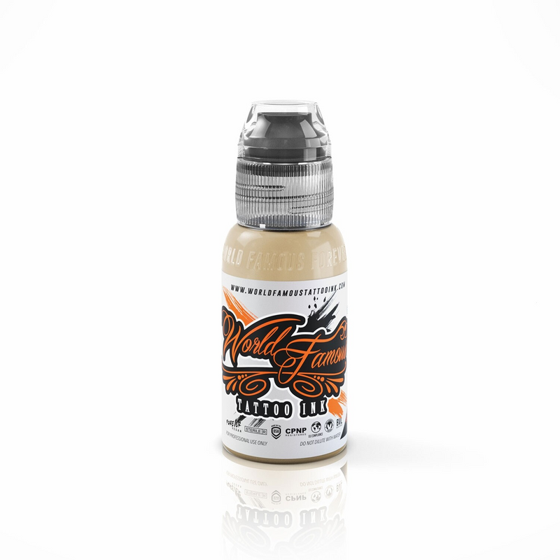 Taj Mahal Tattoo Ink by World Famous – Vegan-Friendly 1oz Bottle