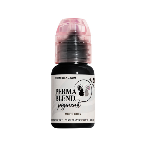 Perma Blend Micro Grey 15ml bottle – scalp micropigmentation grey pigment