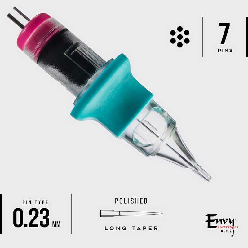 TATSoul Envy Gen 2 Nano PMU Round Shader Cartridges (Box of 10) - Clearance