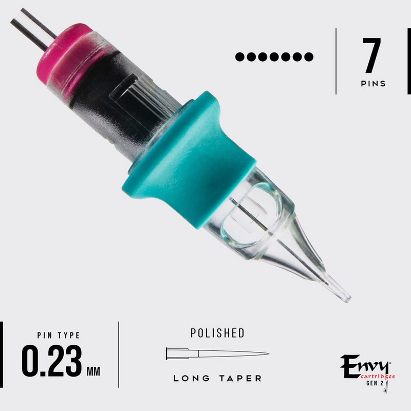 TATSoul Envy Gen 2 Nano PMU U Shape Single Stack Mag Cartridges (Box of 10)  - Clearance